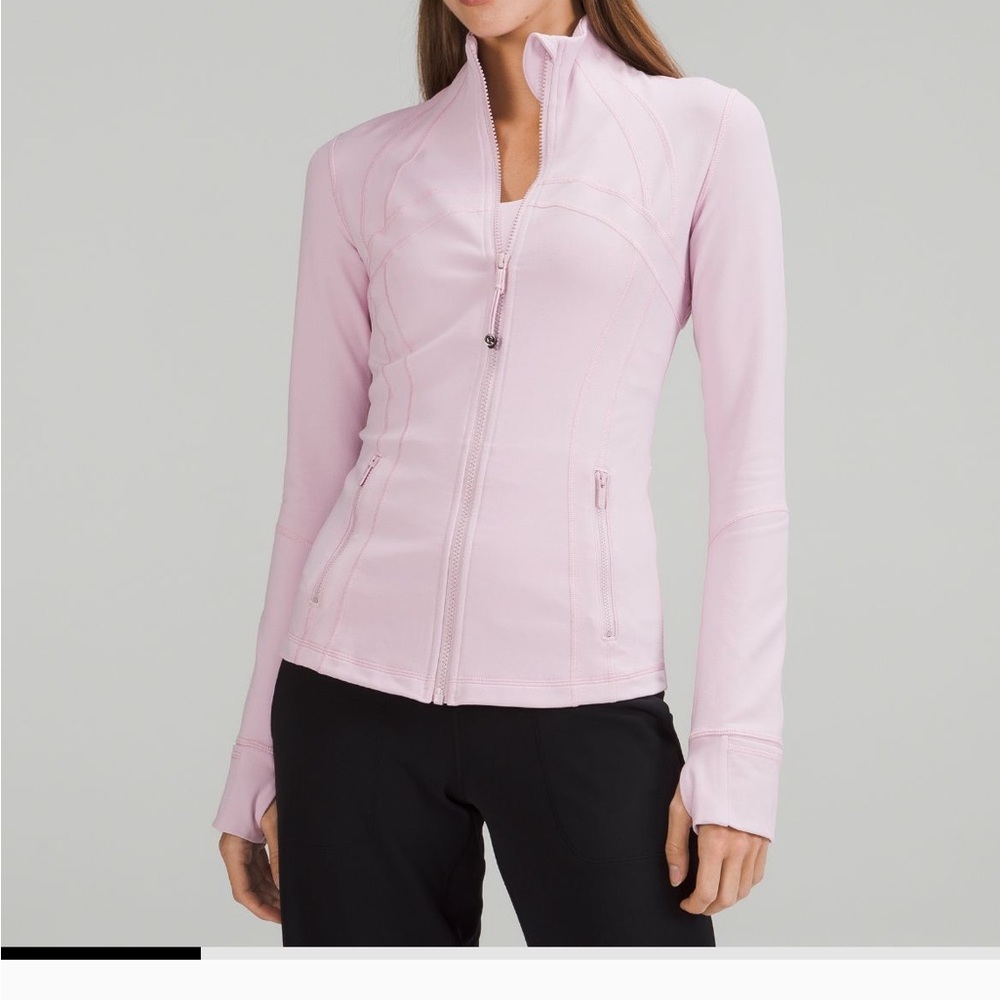 Lululemon Define Jacket Luon in Pink Peony Size 6